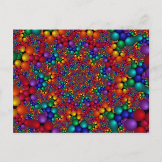 203フラクタル ポストカード (正面)