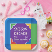 203年10月（2021年12月～2030年） ペーパープレート (パーティー)
