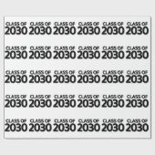 2030年クラス ラッピングペーパー (フラット)