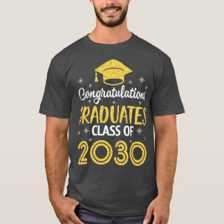 2030年シニアStの卒業生おめでとう Tシャツ