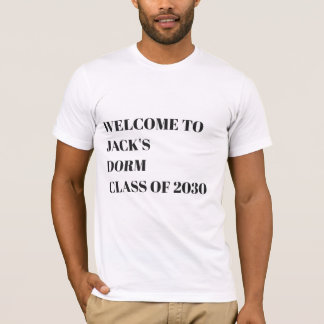 2030年卒業クラス パーソナライズドールームドアサイン Tシャツ