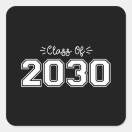 2030年卒・2030年卒業クラス スクエアシール
