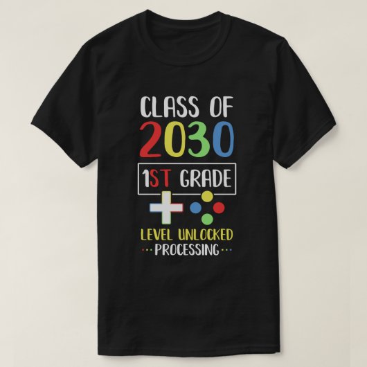 2030年第1級レベルのゲーム解除Gクラス Tシャツ (デザイン正面)