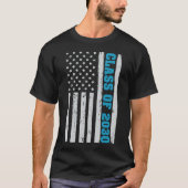 2030年米国上級旗の卒業式クラス Tシャツ (正面)