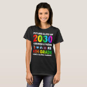 2030年4年生チーム新学期の今後のクラス Tシャツ (正面フル)