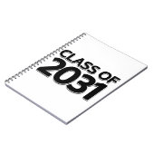 2031年クラス ノートブック (左側)