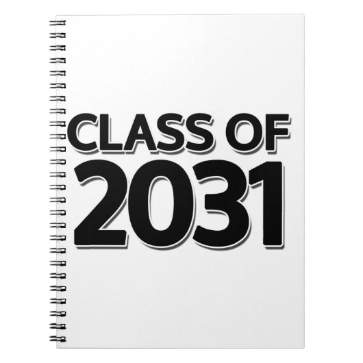 2031年クラス ノートブック (正面)