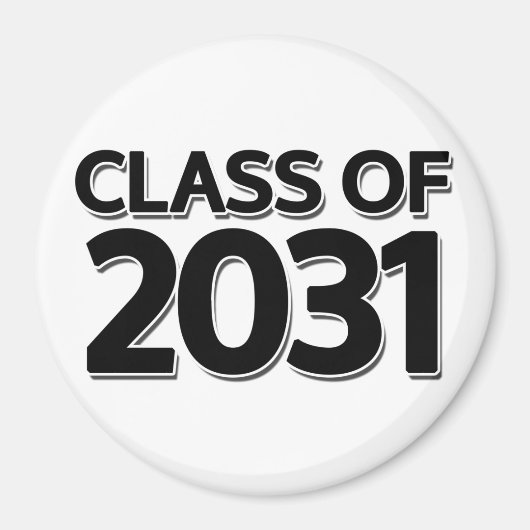 2031年クラス マグネット (正面)