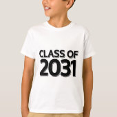 2031年クラス Tシャツ (正面)