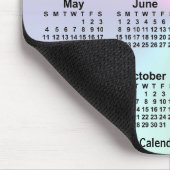 2031 Rainbow Cloud Calendar by Janz マウスパッド (コーナー)