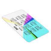 2031 Vanishing Point Calendar by Janz 4x6マグネット マグネット (右側)