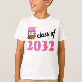 2032年の卒業のギフトのクラス Tシャツ (正面)