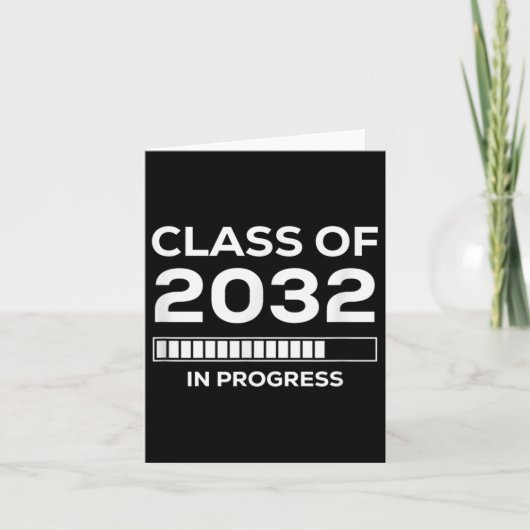 2032年の卒業予定_年 カード (正面)