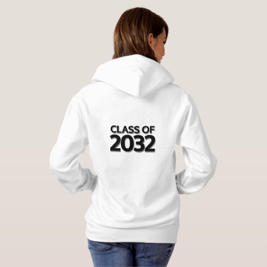 2032年クラス パーカ (裏面フル)