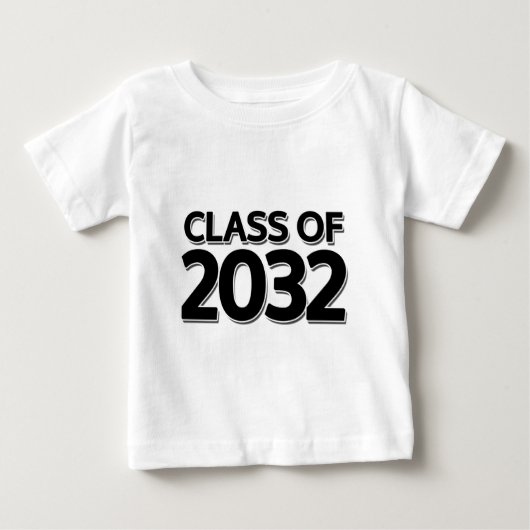 2032年クラス ベビーTシャツ (正面)