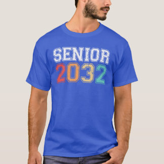 2032年卒業 レトロ ヴィンテージ おもしろ Tシャツ