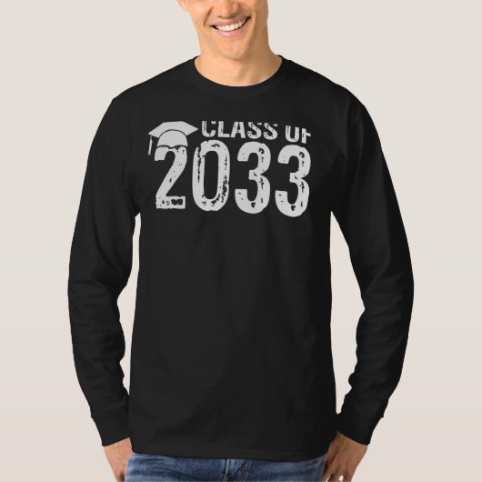 2033年の授業の初日は私と一緒に成長する Tシャツ (正面)