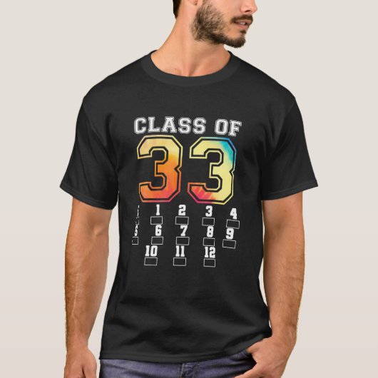 2033年クラス新学期 Tシャツ (正面)
