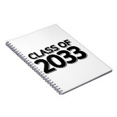 2033年クラス ノートブック (右側)
