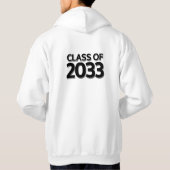 2033年クラス パーカ (裏面)