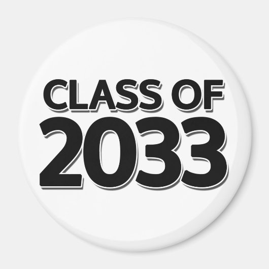 2033年クラス マグネット (正面)