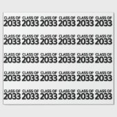 2033年クラス ラッピングペーパー (フラット)