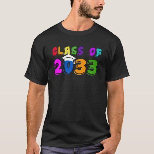 2033年後期卒業 Tシャツ (正面)