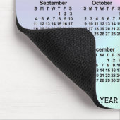 2033-2034 Rainbow Cloud School Calendar by Janz マウスパッド (コーナー)