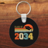 2034年のクラスは私と一緒に成長する前Kの大学院ヴィンテージ キーホルダー (正面)
