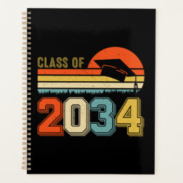 2034年のクラスは私と一緒に成長する前Kの大学院ヴィンテージ プランナー手帳