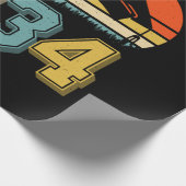 2034年のクラスは私と一緒に成長する前Kの大学院ヴィンテージ ラッピングペーパー (角)