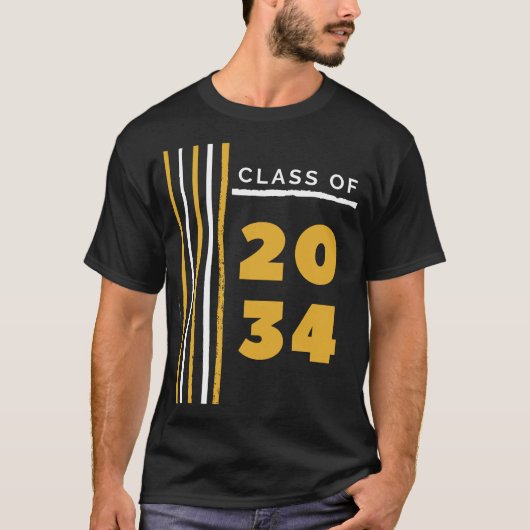 2034年カドー・ユーモア・ペルソナリゼのクラス Tシャツ (正面)