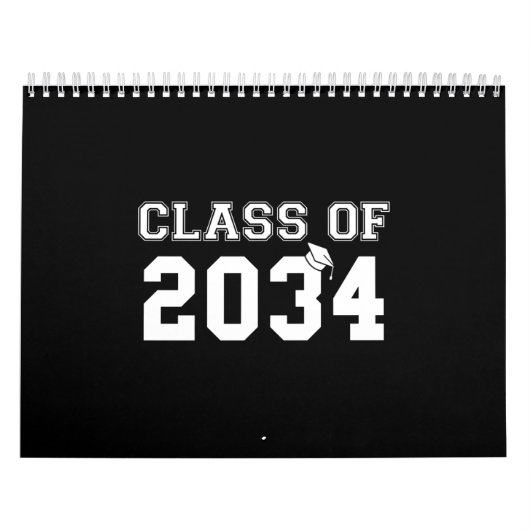 2034年クラス カレンダー (カバー)
