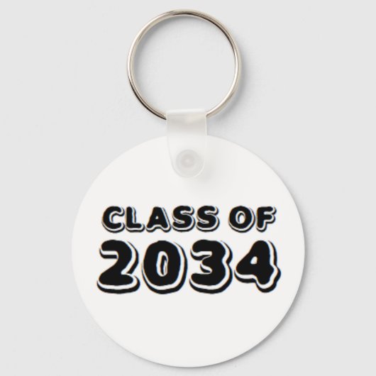 2034年クラス キーホルダー (正面)
