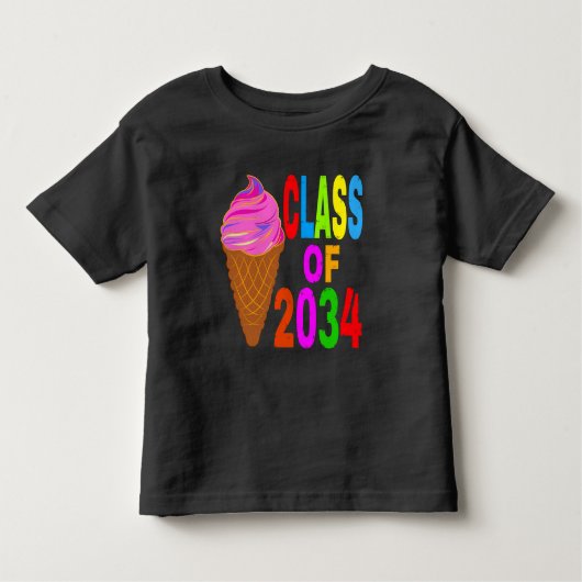 2034年クラス トドラーTシャツ (正面)