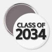 2034年クラス マグネット (正面/裏面)