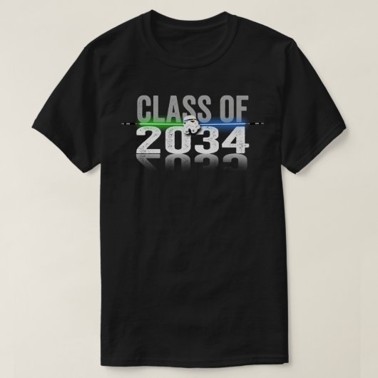 2034年クラス Tシャツ (デザイン正面)