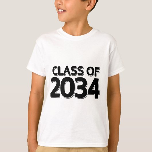 2034年クラス Tシャツ (正面)