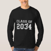 2034年クラス Tシャツ (正面)