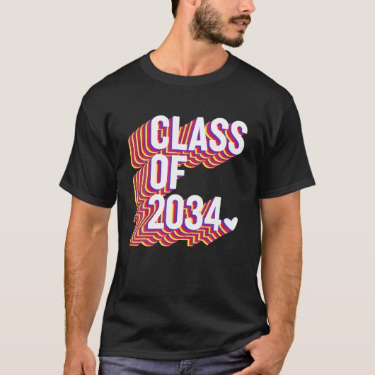 2034年度卒業 Tシャツ (正面)