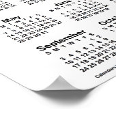 2034 ネブラスカ・サンドヒルズ カレンダー by Janz Poster ポスター (角)