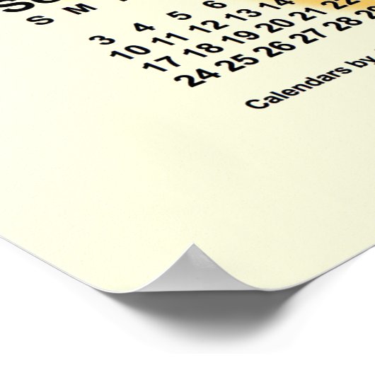 2034 Sunny Days Calendar by Janz Poster ポスター (角)