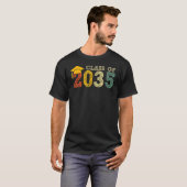 2035年のクラスは私と一緒に成長新学期色 Tシャツ (正面フル)