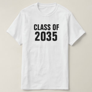 2035年のクラス-子供へ大人のワイシャツに育つため! Tシャツ