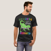 2035年クラス幼稚園をシュシュに押し戻そう Tシャツ (正面フル)