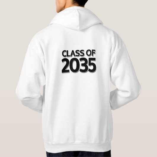 2035年クラス パーカ (裏面)