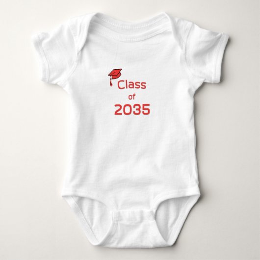 2035年クラス ベビーボディスーツ (正面)