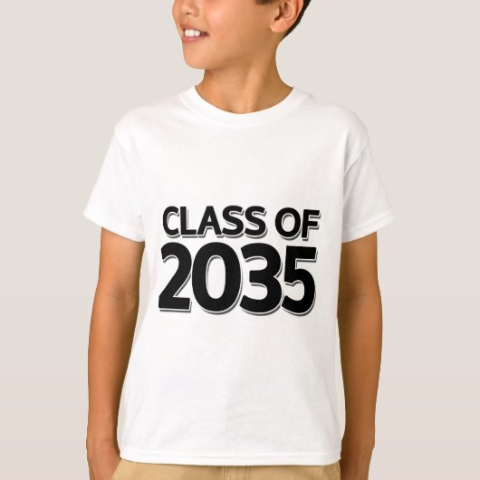 2035年クラス Tシャツ (正面)