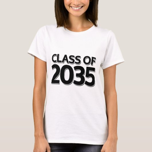 2035年クラス Tシャツ (正面)