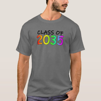 2035年クラスK -12等手相プリント宇宙グラード Tシャツ